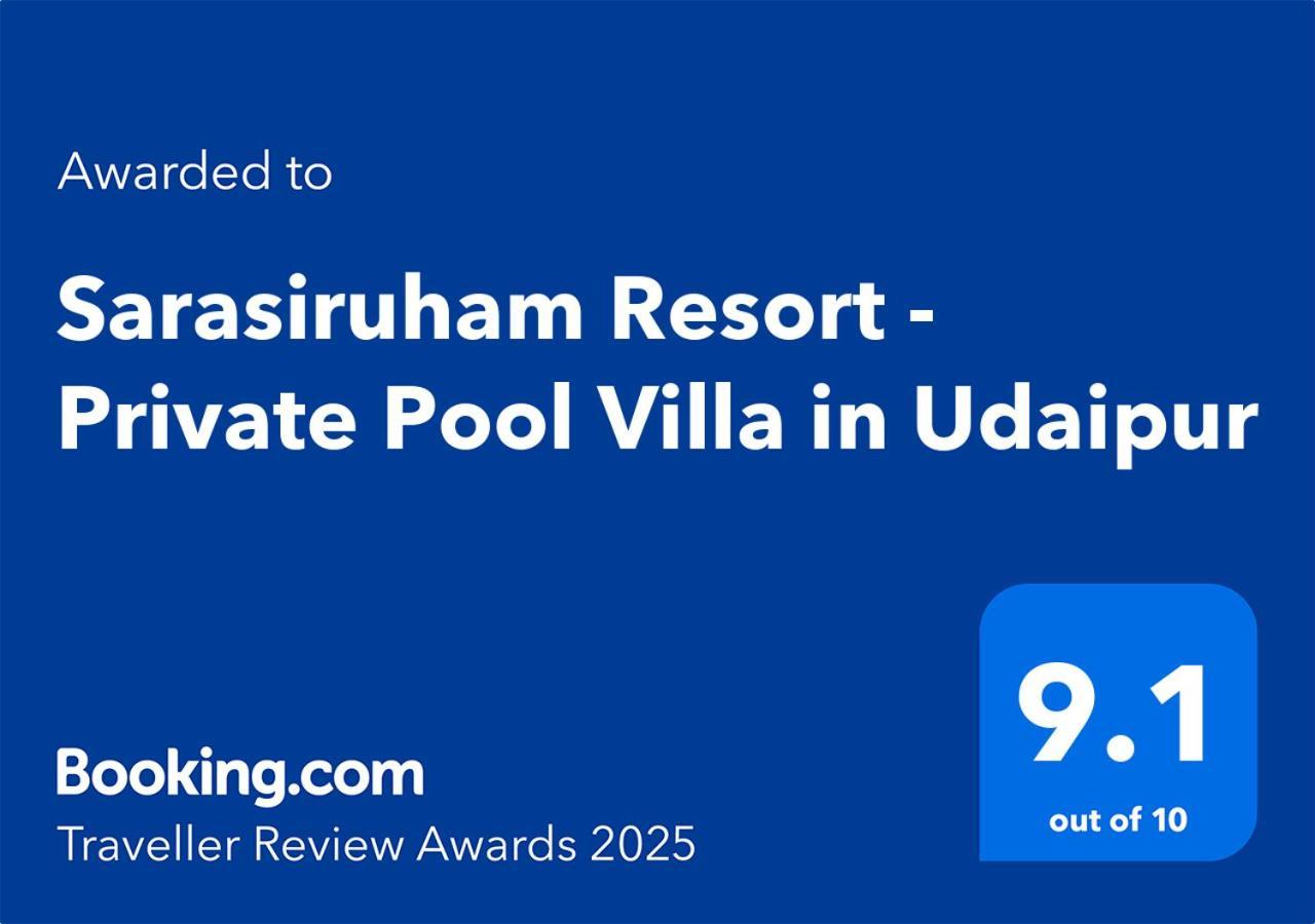 Sarasiruham Resort - Private Pool Villa In Udaipur Exterior foto